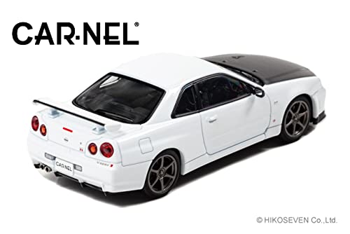 CARNEL ホワイト ミニカー 1/43 Amazon | CARNEL 1/43 日産 スカイライン GT-R VspecII N1